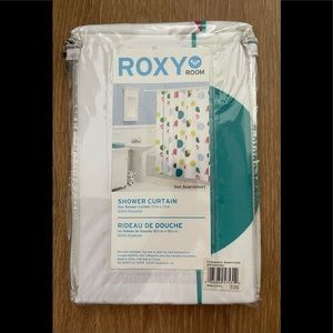 COPY - Roxy polyester shower curtain